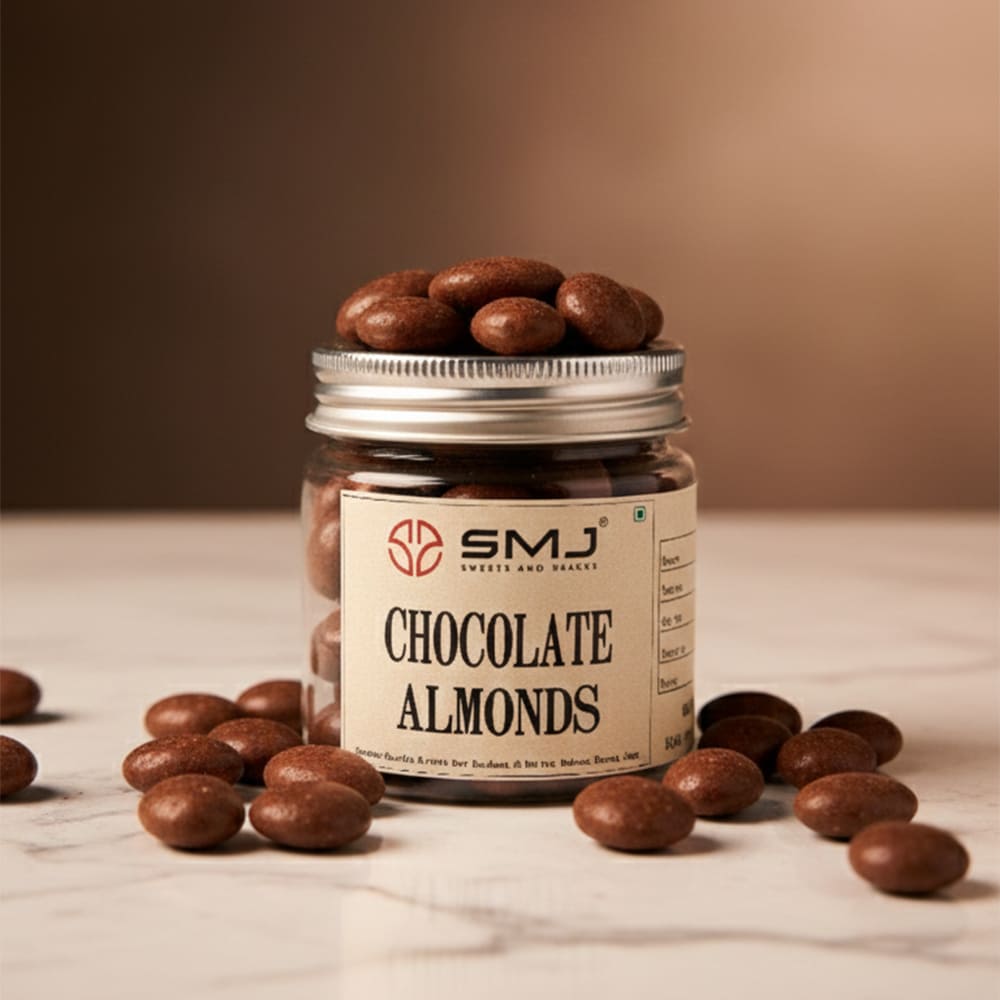 Chocolate Almonds-80g